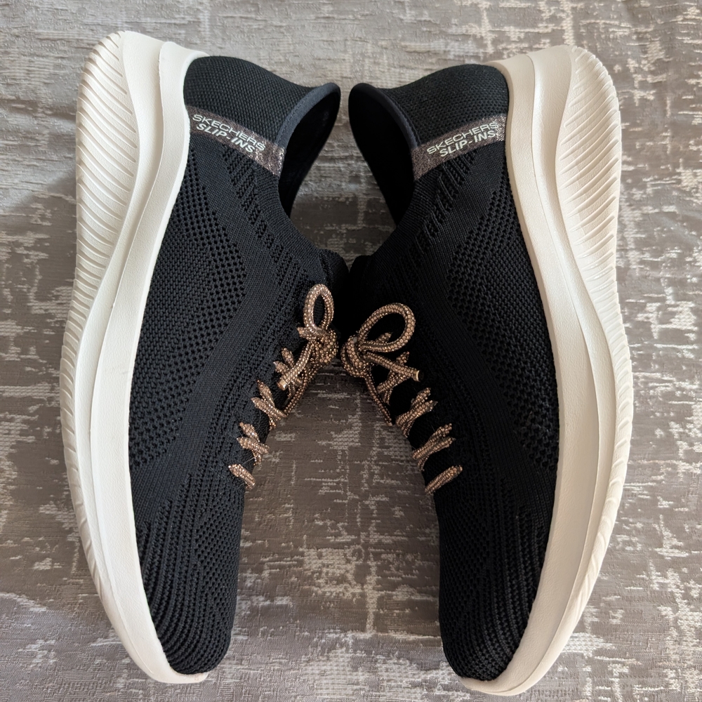 Skechers Slip-Ins Knit Sneakers NWOT - Picture 3 of 7